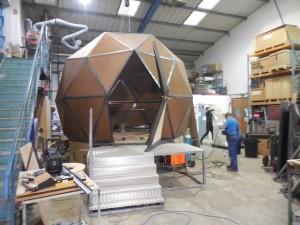 BTS Artem SFX design and build iconic glass dome for the return of The Crystal Maze