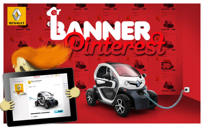 FIRST PINTEREST BANNER: STARRING RENAULT TWIZY