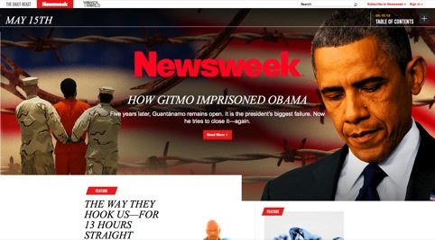 Newsweek relaunches website after dropping print edition