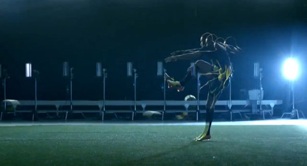 In Nike Ad, Famous Athletes Become A ‘Human Printing Press’