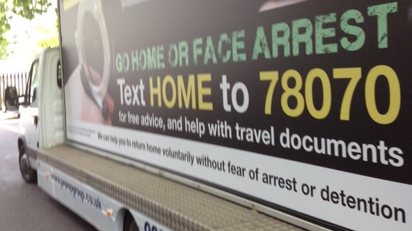Home Office accused of illegal font use on illegal immigrants campaign