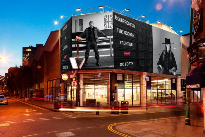 Levi’s targets East London with #MakeOurMark outdoor campaign