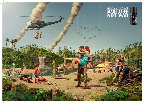Axe Super Bowl Ad in ‘Make Love, Not War’ Plea