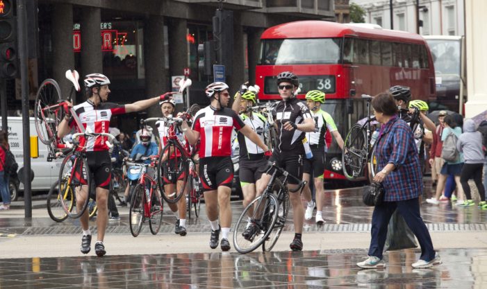 UKTV’s Dave sends ‘lost’ cyclists around London as part of Tour stunt