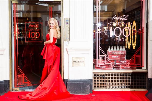 Coca-Cola & Rita Ora open pop-up marking 100 years of the contour bottle