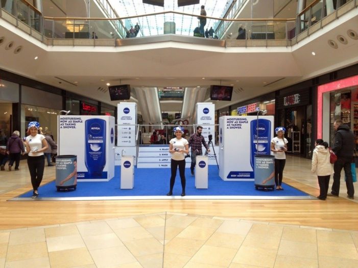 Space Builds Full-Body Brand Intimacy Activity for Nivea