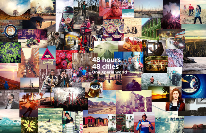 Fans in 48 cities share photos over 48 hours for new Sony Xperia campaign