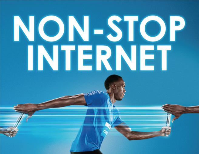 Celcom bolts non-stop with Usain!