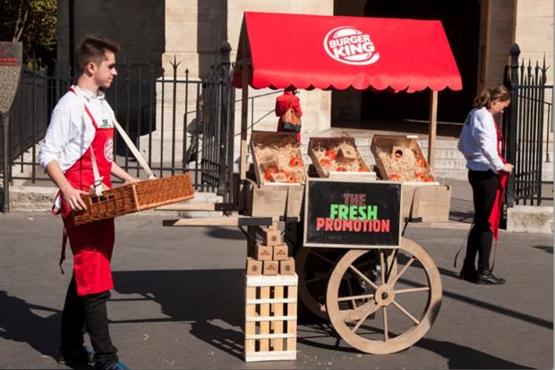 Burger King trades tomatoes for Whoppers in France