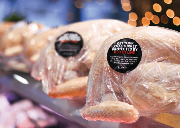 Direct Line Insurance Offers Free Turkey Protection For Christmas via Saatchi & Saatchi London
