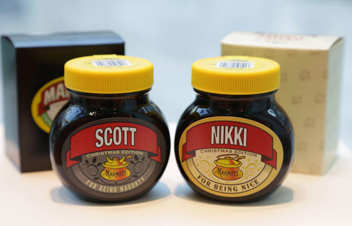 Marmite divides the UK with the launch of new Christmas limited edition jars