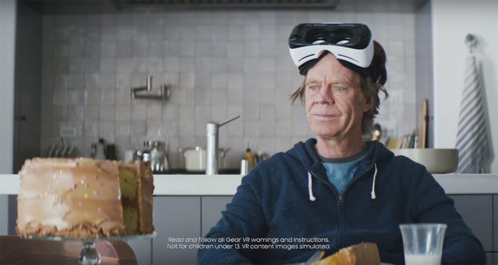 Samsung straps William H. Macy into a Gear VR for Oscars ad