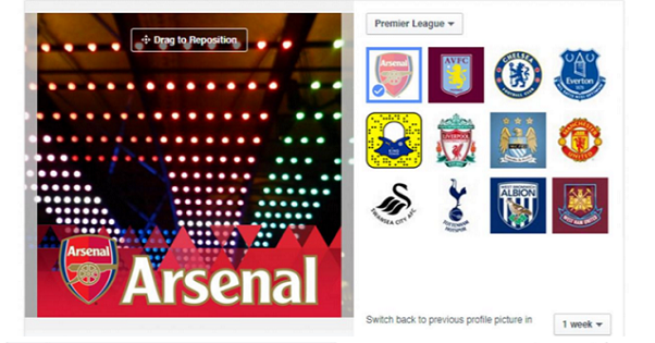 Facebook links up with the Premier League and Star Wars for new Profile Pic Frame feature