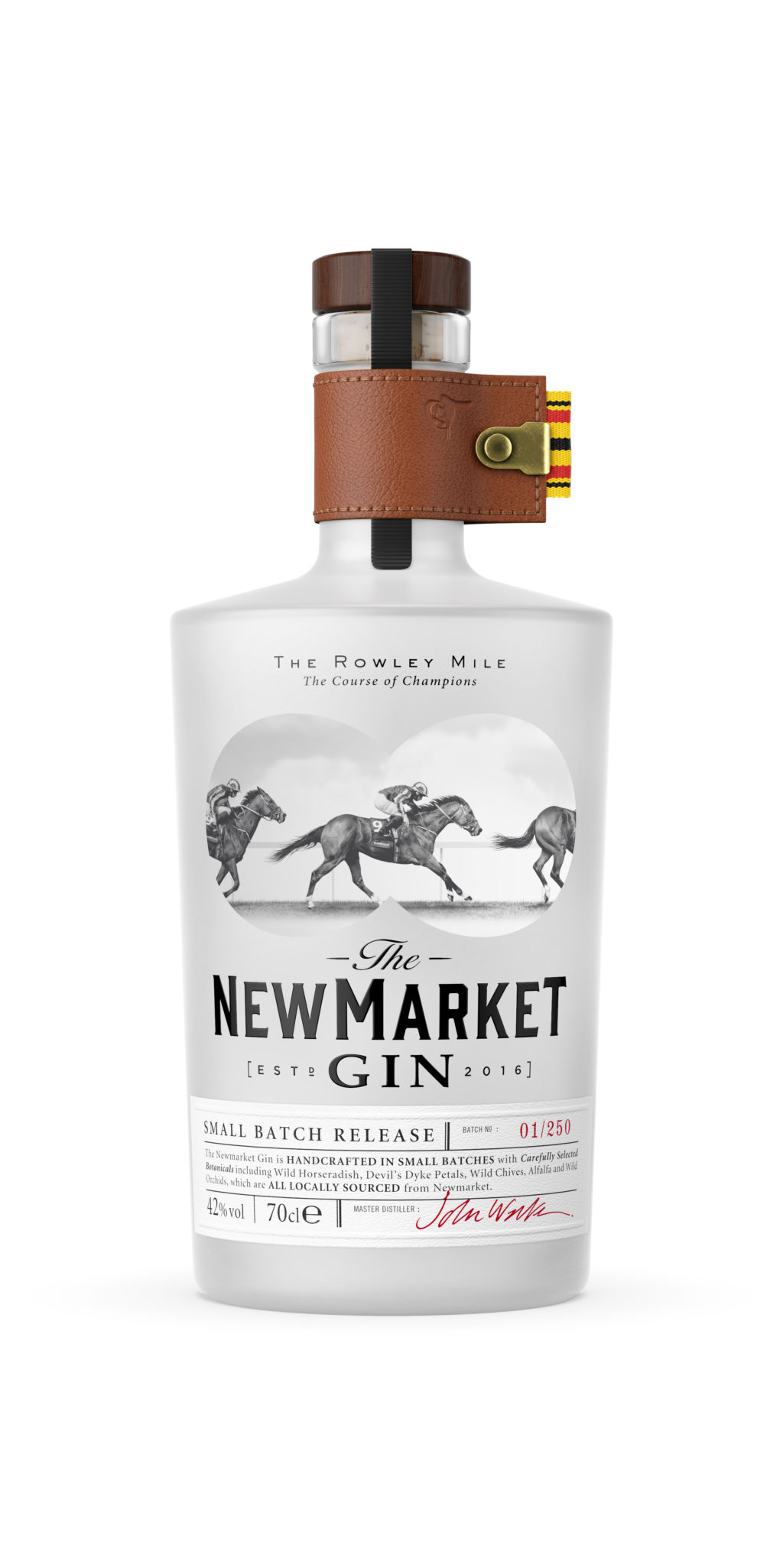 The Newmarket Gin launches with horse racing themed design by Nude
