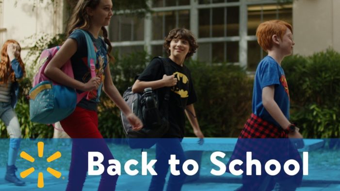 Saatchi & Saatchi NY help Walmart kick off their ‘Back to School’ campaign