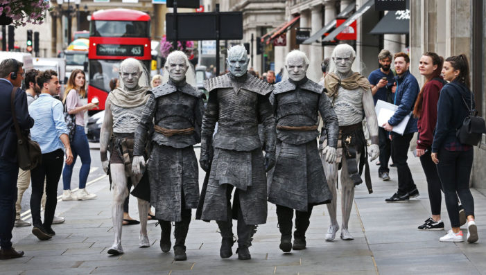 Winter is Here: White Walkers descend on Britain ahead of Game of Thrones season 7