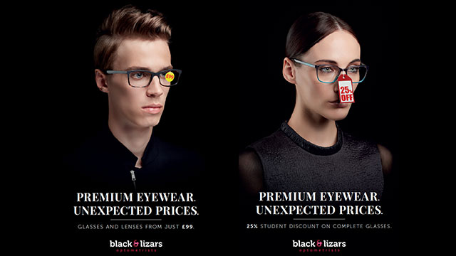 Black & Lizars launches eye-catching ad campaign