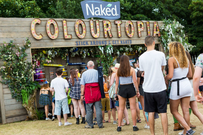 Naked Juice opens doors to Colourtopia at Festival No.6