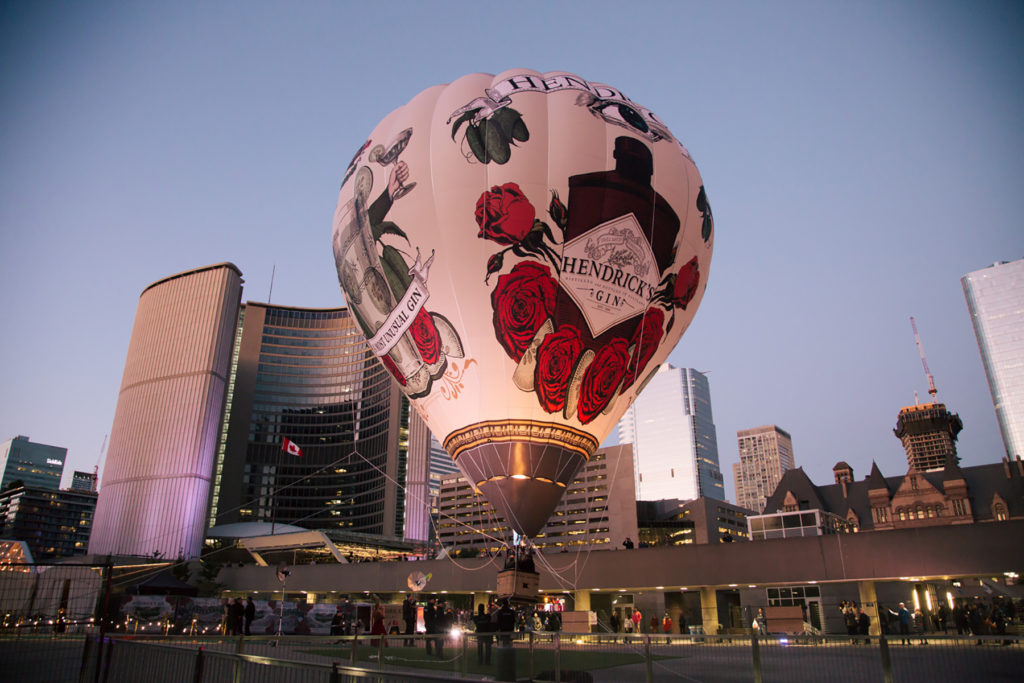 hot air balloon toronto