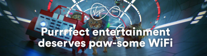 Virgin Media Goes Cat Crazy With New Claw-Some Social Advert