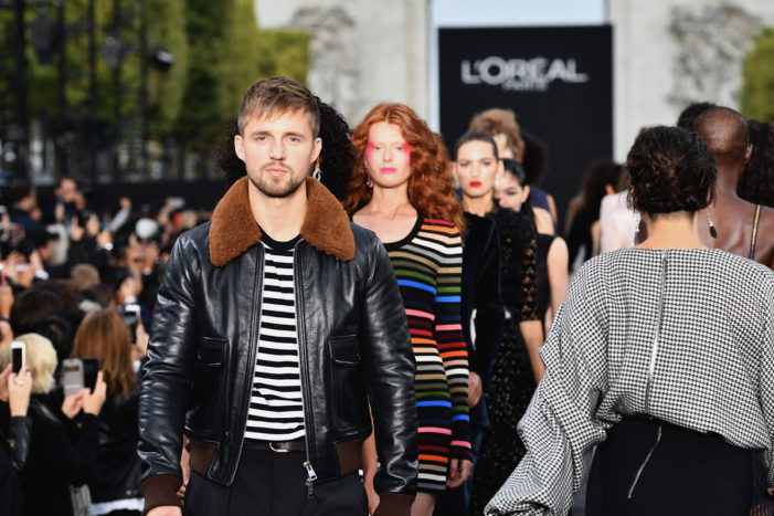 Relive L’Oréal’s first fashion and beauty runway show on the Champs-Élysées