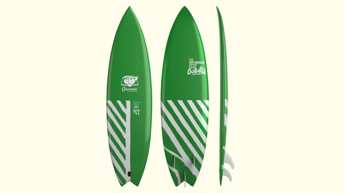 Guaraná Antarctica Recycle PET Bottles to Develop a Surfboard