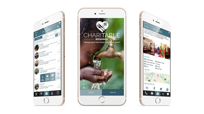 ChariTable Bookings unveils their app that gives back for free!