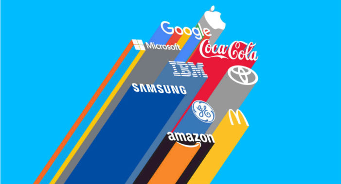 Global brands are winning the battle for consumers’ hearts and minds, according to Nielsen