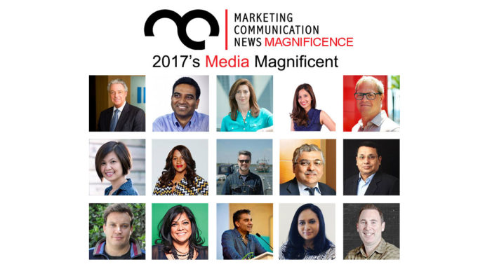 MarComm’s Magnificence – 2017’s Media Magnificent