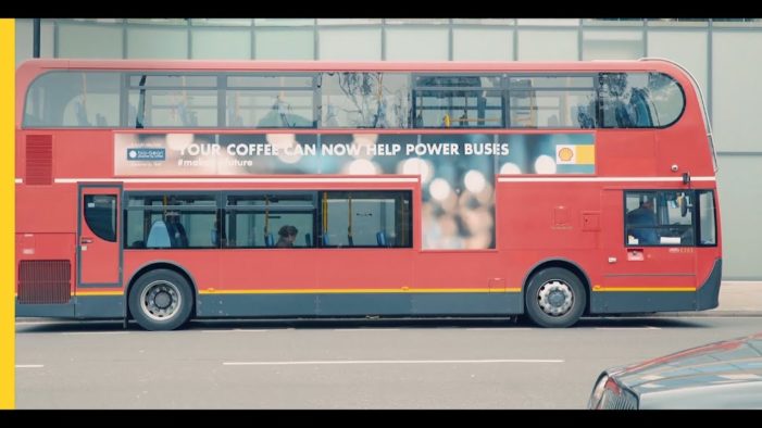 Shell, bio-bean and Coffee-Drinkers Collaborate to Help Power London’s Buses