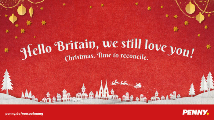 Supermarket chain PENNY encourage reconciliation at Christmas via Serviceplan Campaign