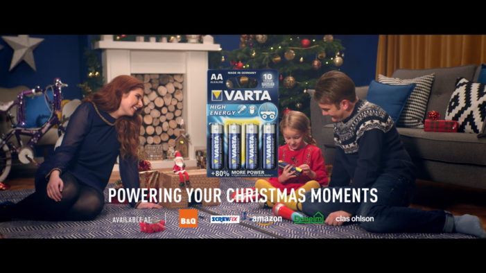 VARTA Batteries has its moment in the Christmas spotlight via Refinery