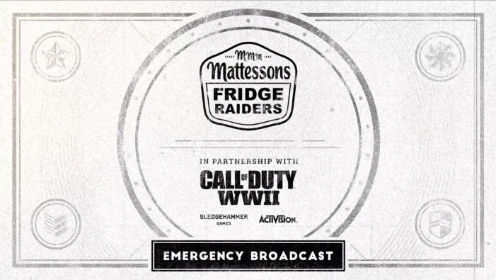 Fridge Raiders and Saatchi & Saatchi Team for Call of Duty WWII Promotion