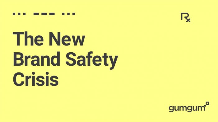 New GumGum research finds that 75%t of brands were exposed to brand safety issues in 2017