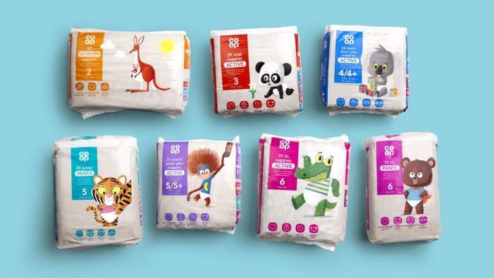 Robot Food brings new life to Co-op’s baby care range