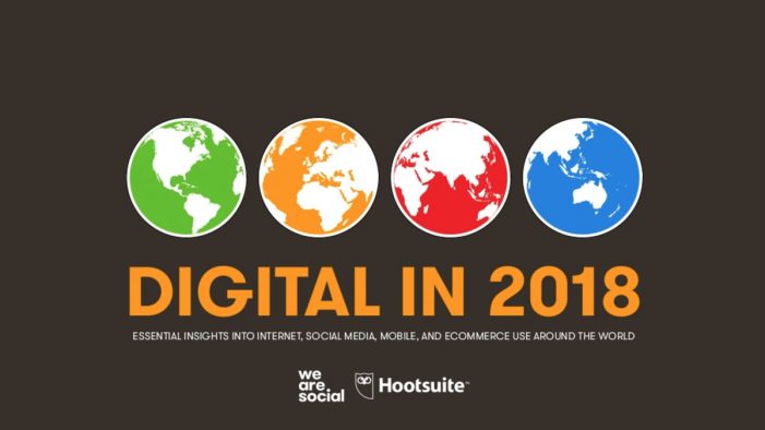 The internet crosses 4 billion-user mark, according to We Are Social and Hootsuite