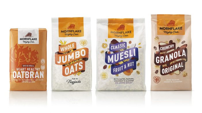 B&B Studio Rebrand for Mornflake Reflects Strength of the ‘Mighty Oats’