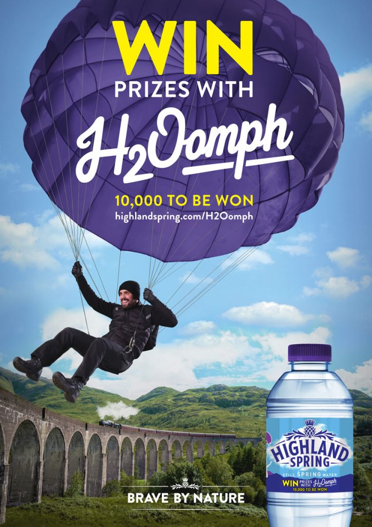 Space adds 'H2Oomph' to Highland Spring Brave by Nature push – Marketing  Communication News