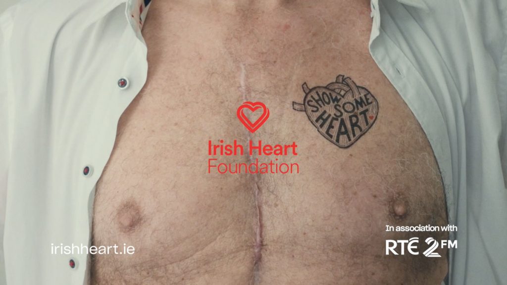 Temporary tattoo targets Ireland's top killer in new Irish Heart Foundation  ad – Marketing Communication News