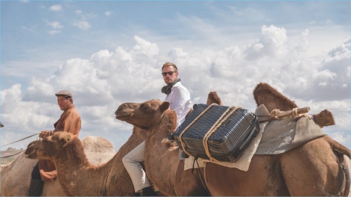 Alexander Skarsgård is a Globetrotting Spy in Tumi’s Haute New Luggage Ad