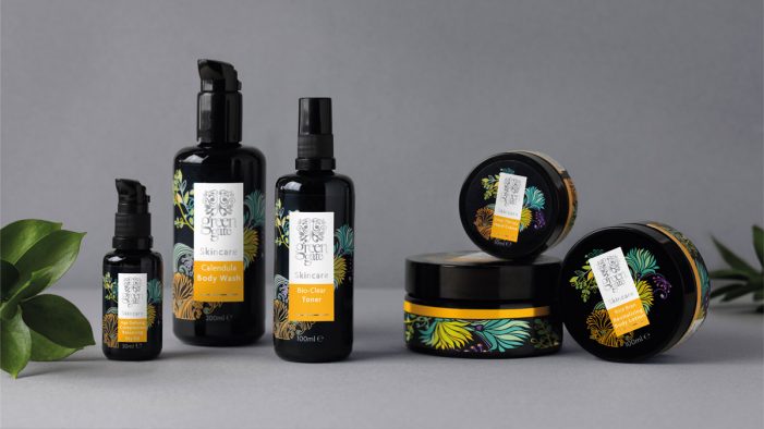 Parker Williams designs for new high end beauty brand – Green Gate