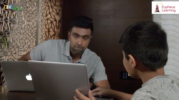 R Ashwin endorses coding literacy in kids in association with Eupheus Learning