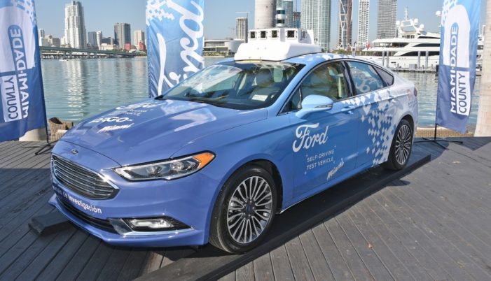 Ford to launch self-driving car network “at scale” by 2021