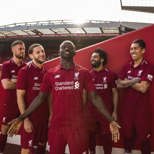 liverpool team jersey