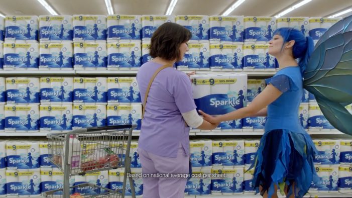 Cutwater unveils new spots for Georgia-Pacific’s Sparkle paper towels