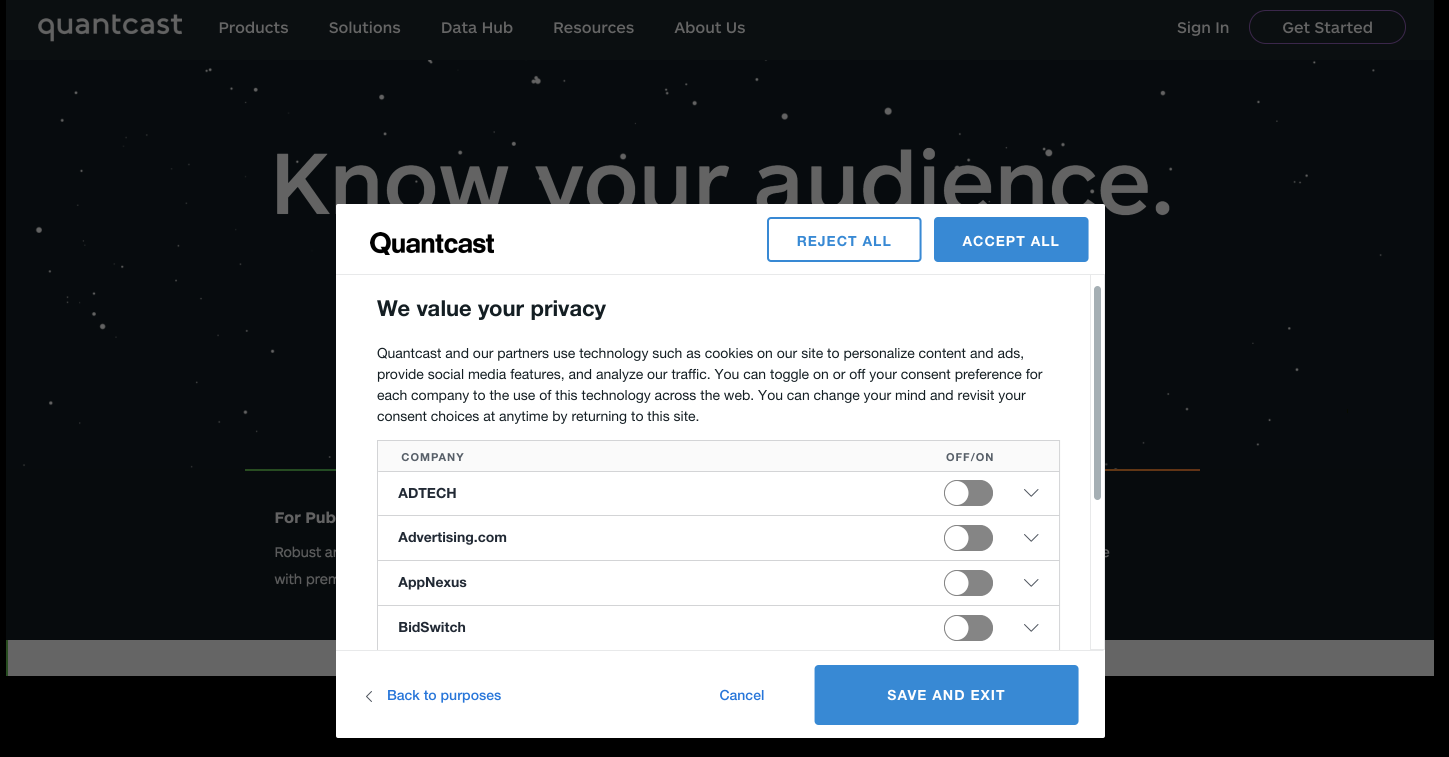 Quantcast launches widely available implementation of IAB Europe’s GDPR ...