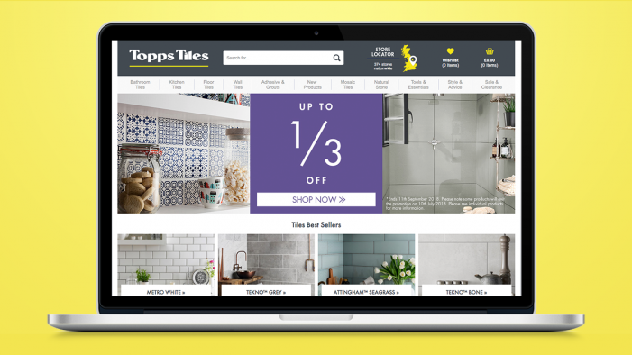 Topps Tiles appoints Code Computerlove for performance programme