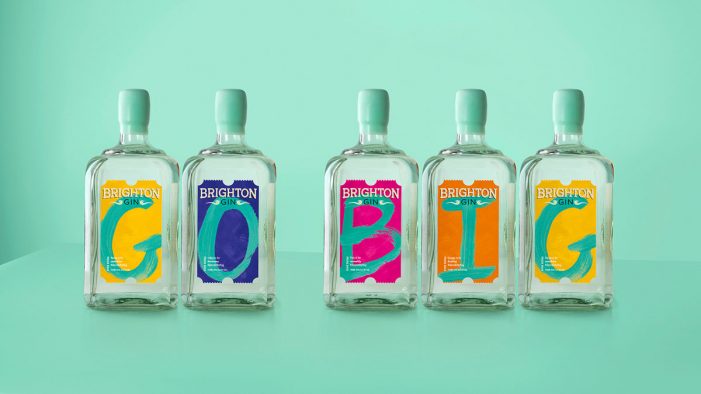 Our Design Agency ‘Colour My World’ with Brighton Gin’s Pride Limited Edition