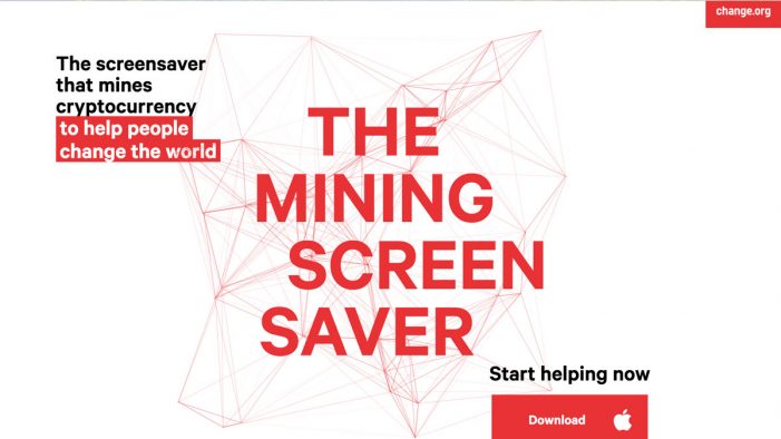 Meet The Mining Screensaver, a project that helps change the world from a screensaver