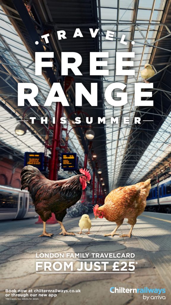 Chiltern Railways And The Gate Launch Disruptive “travel Free Range